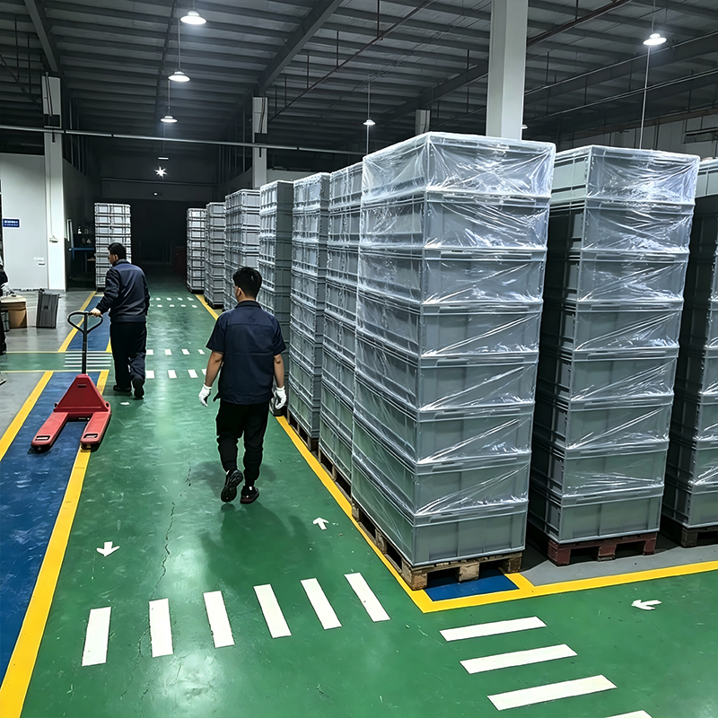 单层高纯硅料周转箱